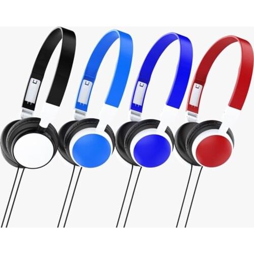 1pcs Wired Stereo Earphones Noise Canceling Earplugs for Portable Laptop Desktop Computer PC Headphones Headset