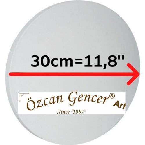 ÖZCAN GENCER ART Round Canvases China