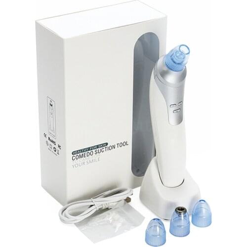 Sucker Cloves for Extrusion of Pimples And Acne Black Points Vacuum Face Cleaning Remove Black Dots Comedones Suction Blackheads