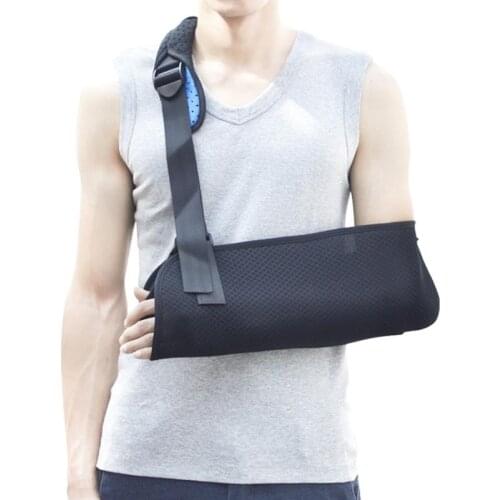Arm Sling Support Adjustable Breathable Shoulder Strap Brace Immobilizer Wrist Elbow Forearm Support Brace Strap