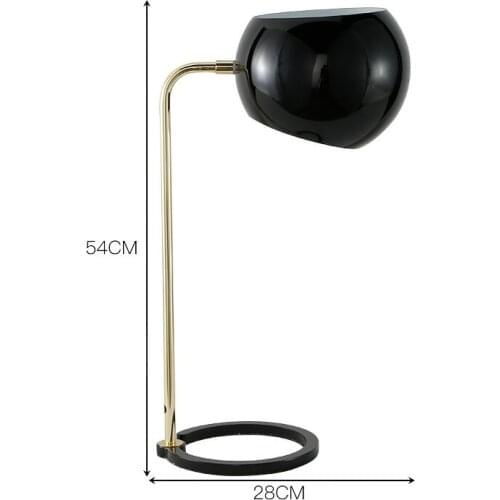 SGROW Nordic Table Lamp American Modern Bedside Light for Living Room Study Lampara mesa Minimalist Iron Table Lighting Fixtures