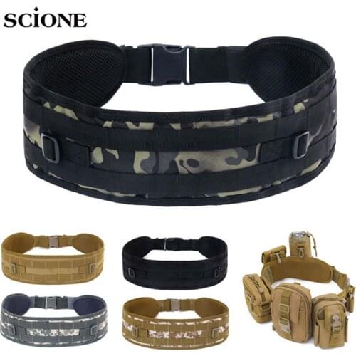 Waterproof Nylon Men Tactical Military Bag Pack Army Waist Bags Hiking Outdoor Camping Bum Belt Bum Sport Molle Bag Outdoor X8A