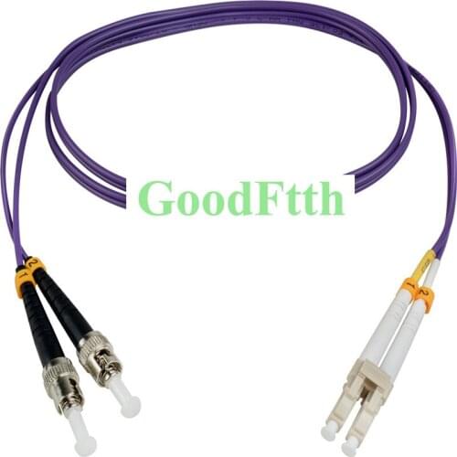 Fiber Patch Cords ST-LC LC-ST OM4 Duplex GoodFtth 1-15m 6pcs/lot