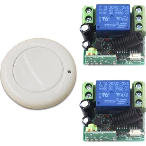 High Quality DC12V 1CH Wireless RF Remote Control Switch Transmitter+ Receiver for Access/Door Control System Free Shipping