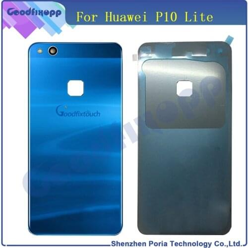 Back Housing For Huawei P10 Lite Rear Battery Cover Case Back Door Back Housing Glass For Huawei Ascend P10 Lite Case