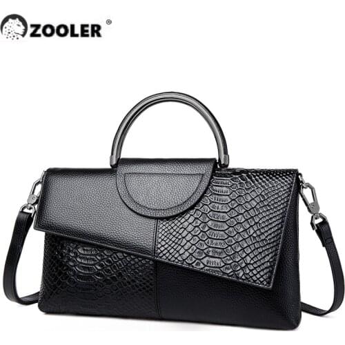 ZOOLER Luxury brand Genuine Leather Woman Crossbody bags mini Cow leather purse Hand bags for Female 2021 Designer Bag sac femme