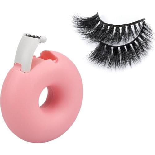 1Pc Eyelash Extension Tape Cutter Grafting Eyelash Cutting Adhesive Tape Holder Makeup Accessories Tool for eyelash extension