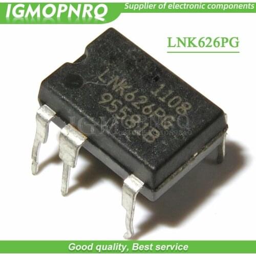 10pcs/lot LNK626PG LNK626 DIP7 LCD management chip LNK626P New Original Free Shipping