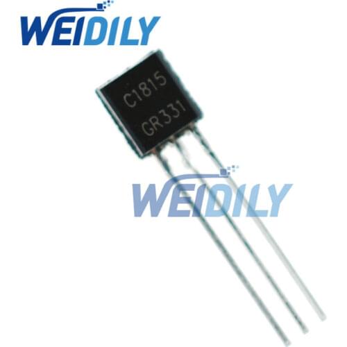 100PCS/Lot Brand New C1815 2SC1815 c1815 2sc1815 Triode Transistor TO-92 NPN Wholesale Electronic