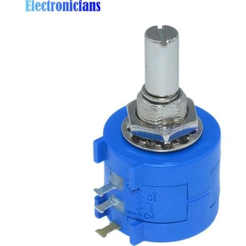 2Pcs 3590S-2-103L 3590S 10K ohm Precision Multiturn Potentiometer 10 Ring Adjustable Resistor