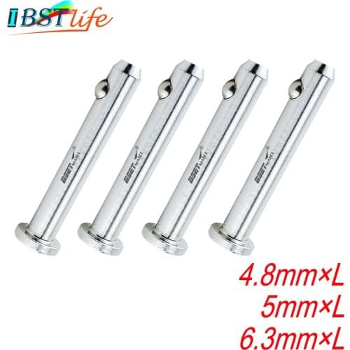 4PCS 316 Stainless Steel Dowel Pin Flat Head Cylindrical Pin Positioning Pins Quick Release Ball Pin Retainer Farm Lawn Garden