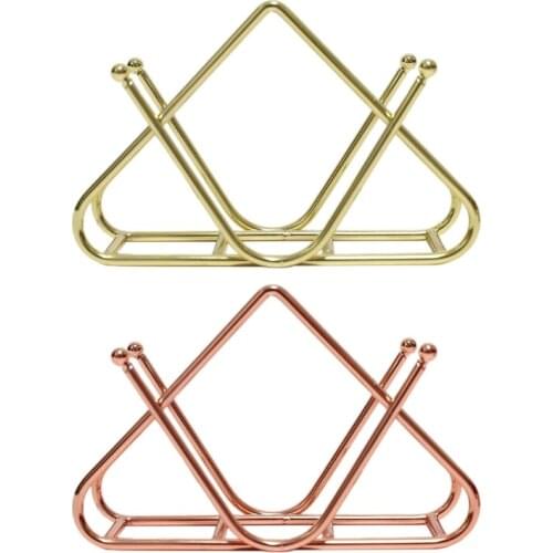 Napkin Holder Metal Freestanding Tissue Dispenser Organizer Paper Napkin Holder Stand for Home Kitchen Countertop Restaurant