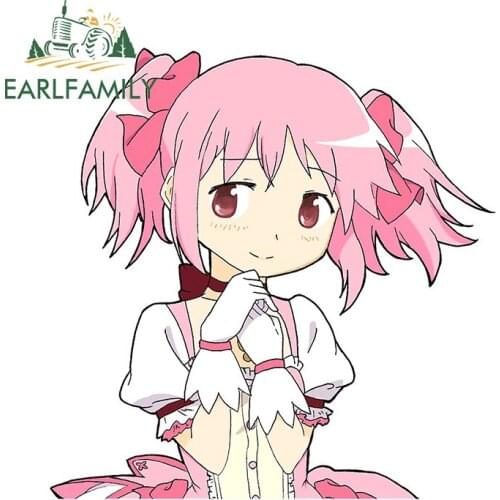 EARLFAMILY 13cm x 12.8cm for The Pretty Girl Car Stickers Windshield Waterproof Decal Refrigerator Personality Car Assessoires