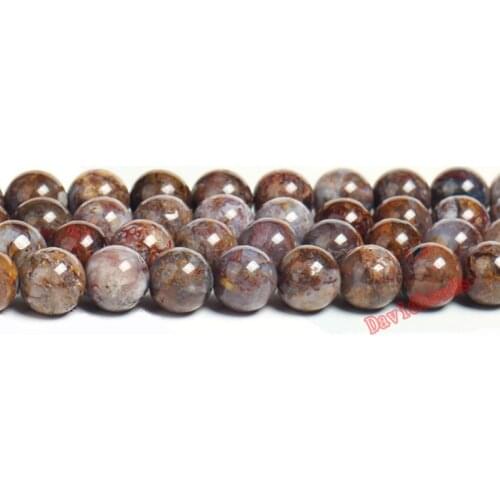 Natural Stone Genuine Pietersite Round Loose Beads 6 8 10 MM Pick Size for Jewelry Making