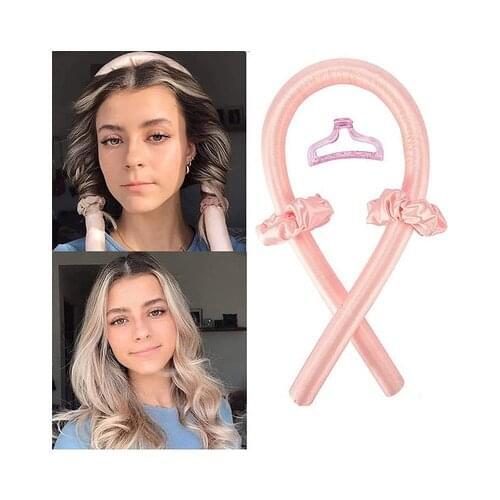 Heatless Curling Rod Headband Lazy Curler Silk Curling Ribbon Silk Curling Ribbon Heatless Hair Curling Ribbon Make Hair Curly