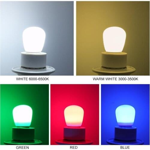 LumiParty E14 LED Light Bulb 3W 220V Mini Refrigerator Lamp for Home Decoration White / Warm white / Red / Blue / Green