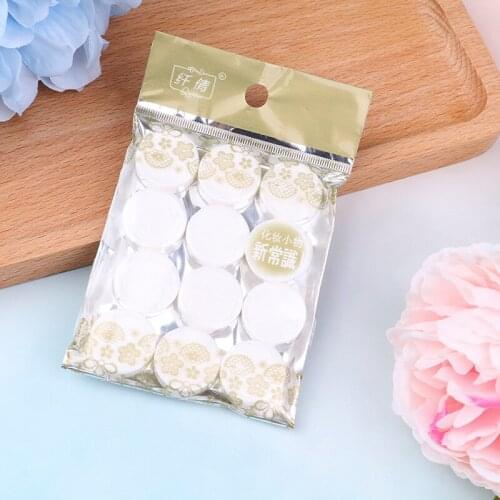 12pcs/pack Women DIY Face Mask Compress Masque Moisturizing Compressed Facial Masks Cotton Skin Care Beauty Facial Care