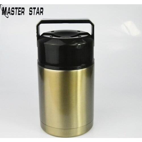 Master Star 800/1000ML Thermos For Food With Containers Stainless Steel Vacuum Kids School Bento Lunch Box Thermos for Soup
