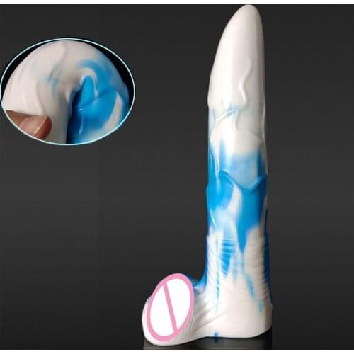 Simulation Deer Fake Penis Silicone Massager Anal Butt Plug Fantasy Animal Penis G-Spot Vaginal Stimulation Female Sex Toy Shop