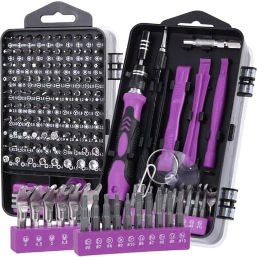 Multitool Screwdriver Set 138 In 1 Magnetic Screwdriver Torx Hex Phillips Screw Bits Device Repair Phone Laptop PC Hand Tool Kit