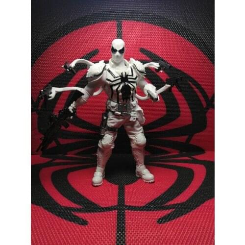 1/12 White Venom Special Ant Clothes Set For 6 Inch Action Figure Model