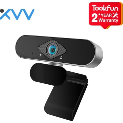 Original Xiaovv USB Web Camera 200W Pixels 1080p HD Auto Focus 150 Degree Super Wide Angle Built-In Noise Reduction Microphone
