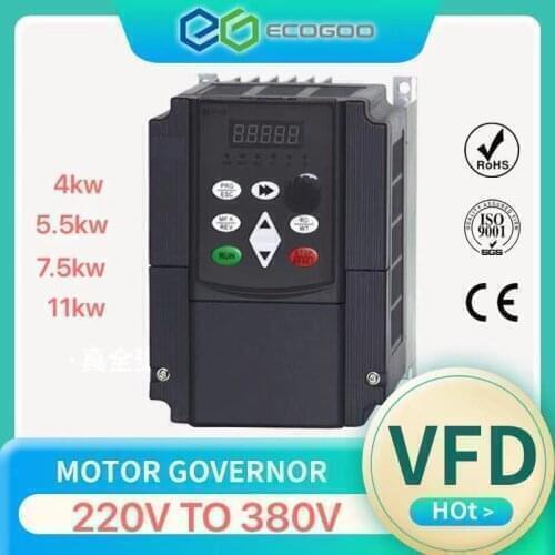 Step up boost converter inverter 220v to 380v 11KW 3 phase power transformer for motor VFD