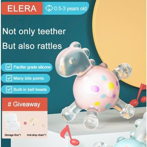 Teether Baby Molar Stick Small Children Baby Silicone Chew Toy Can Be Boiled Anti Eat Artifact Food Grade Silicone Safety