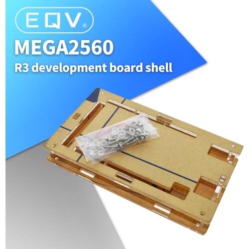 2017 Top Fashion Hot Sale New Free Shipping! Enclosure Transparent Gloss Acrylic Box Compatible For Mega 2560 R3 Case