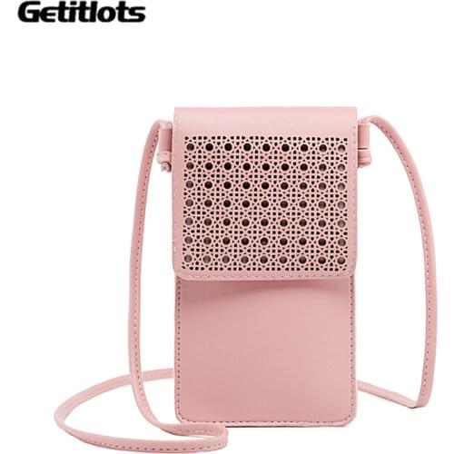 Luxury Handbags Women Bags Designer High Quality Touch Screen Mobile Phone Bag 2020 New Coin Purses Crossbody Bags for Women