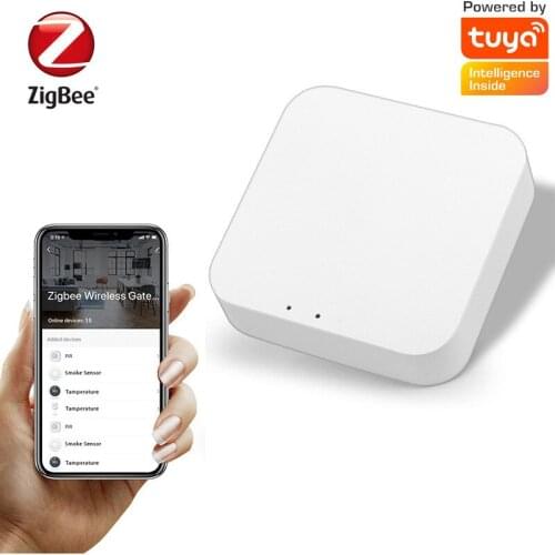 Tuya wireless smart home gateway ZigBee 3.0 smart home control center supports Alexa voice control gateway WiFi hub