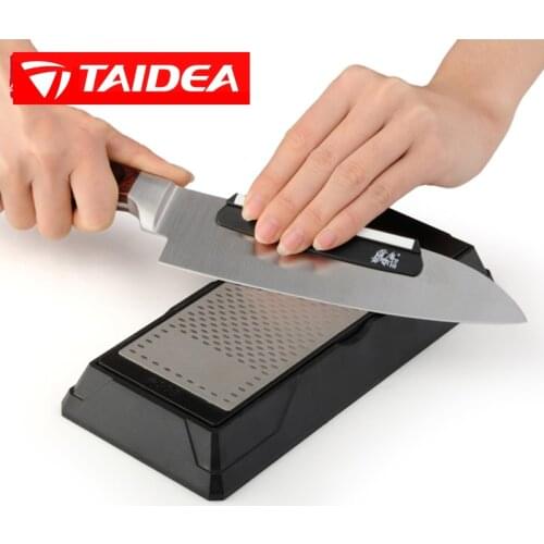 GRINDER Household Knife Sharpener T1303D Professional Kitchen Knife Sharpener Diamond Sharpening Stone Honing Machine TAIDEA
