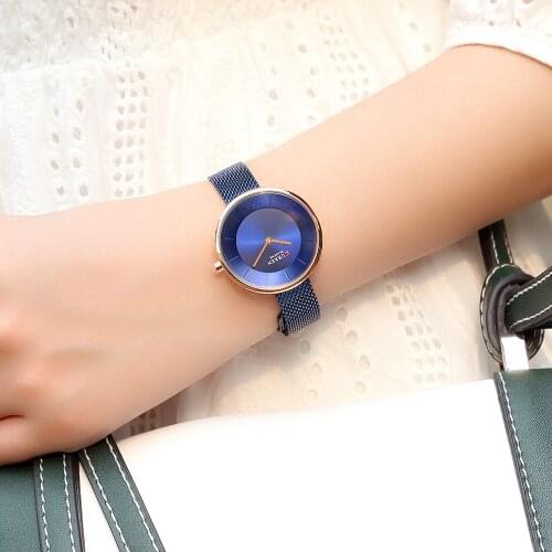 Top Brand Luxury CURREN New Fashion Casual Simple Business Watches Classic Dial Ultra thin Quartz Wristwatches Clock reloj mujer