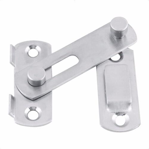 1Pc Stainless Steel Hasp Latch Lock for Sliding Door Window Cabinet Fitting For Home Security Door Hardware Accessories Cheapest