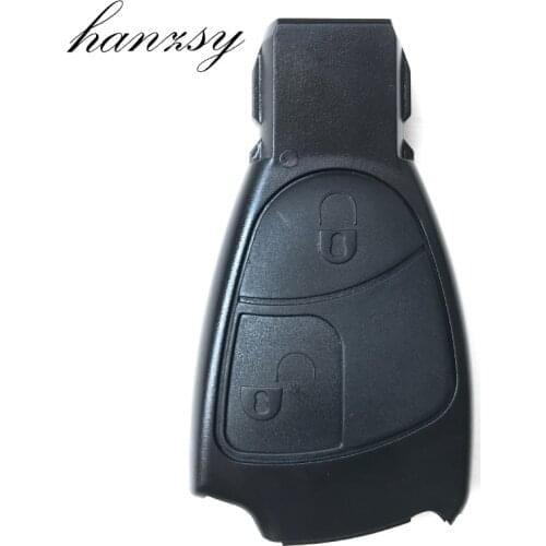 10pcs 2 Button Car Key Fob Case For Mercedes Benz B C E S ML SLK CLK Class Replacement Remote Key Cover shell