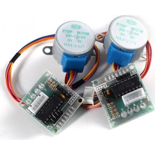 2set / 5set /10set/50set DC 5V Stepper Motor + ULN2003 Driver Test Module Board 28BYJ-48 for Arduino
