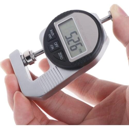 Digital thickness gauge 0-12.7mm/0.01mm 0.5"/0.0005" Electronic Measuring Tool