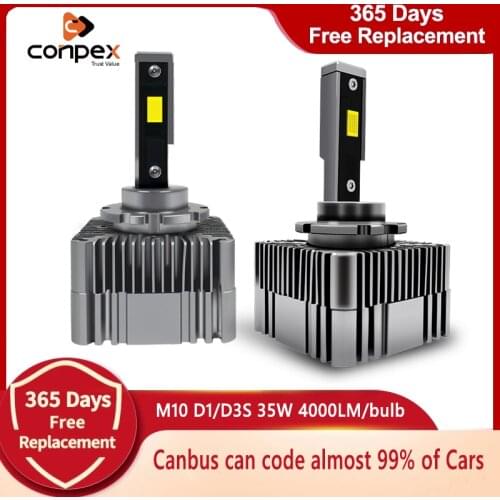 2x Canbus M10 car led headlights bulb D1S D1R D2S D2R D3S D3R D3C D4S D4R D5S 70W 8000LM high power car auto led headlight bulbs