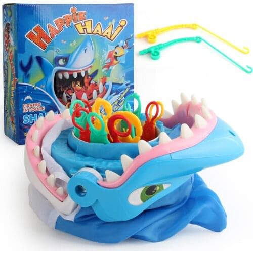 Shark Mouth Fishing Game Shark Bite Toys Childrens Family Fun Fishy Board
