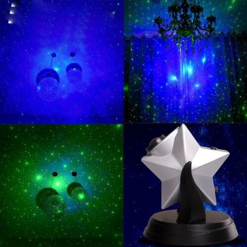Laser twilight Star sky led Night Light Projector Lamp Dimmable Flashing Atmosphere Christmas gift present holiday lightings