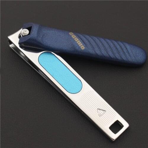 Top Quality Nail Clippers Big Size Steel Manicure Finger Nail Cutter Nail Care Tools Straight Edge Nail Trimmer