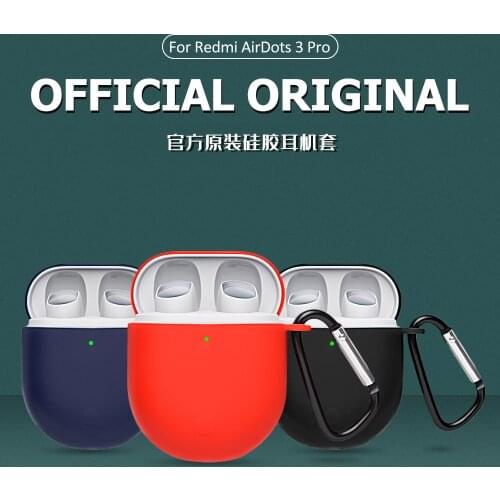 Soft silicone earphone case redmy buds 3 pro tws wireless earbuds protect shell cover for xiaomi redmi airdots 3 pro headset