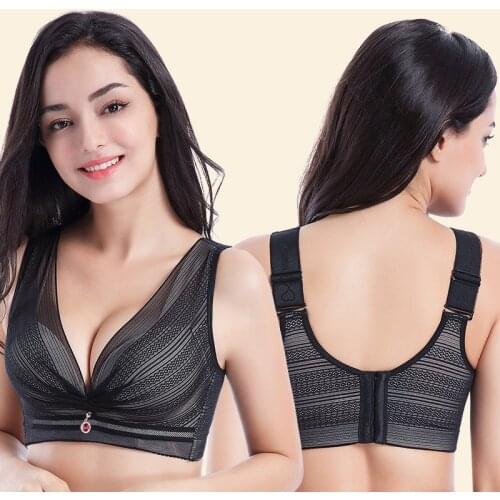 Plus Size Women Bra Underwear Lace Tube Top Brassiere Lingerie Wire Free Intimates plus size clothing for women