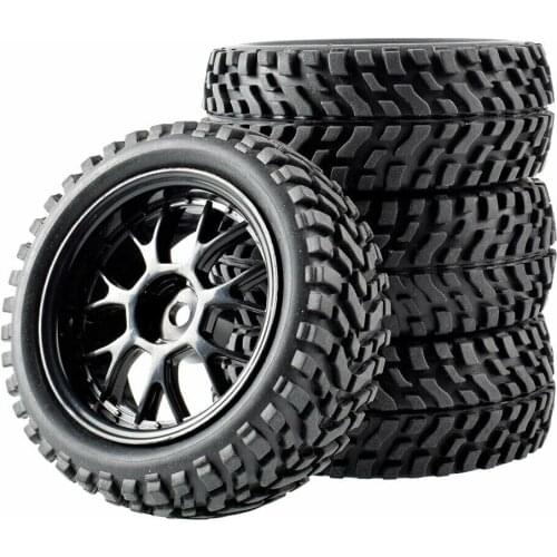 RC 907-7004 Grip Tires Wheel insert sponge 4PCS For HSP 1/16 1:16 Speed Short Truck