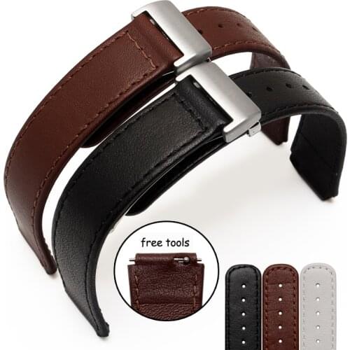 Watch band For Huawei B2 B3 Quick release Smart watchband bracelet accessories genuine leather strap watch strap 15 16mm