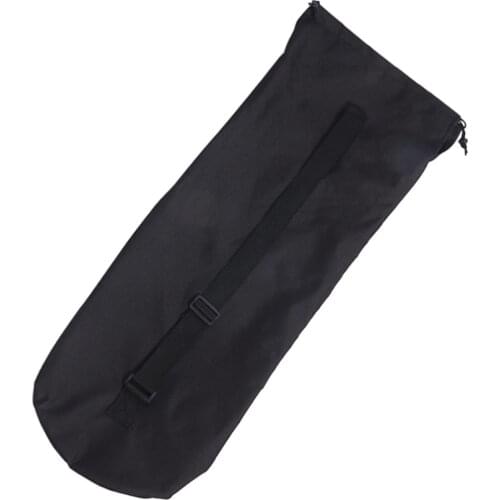 Skateboard Longboard Backpack Skateboard Shoulder Bag Waterproof Storage Pouch for Home Outdoor Sports Supplies (Black)