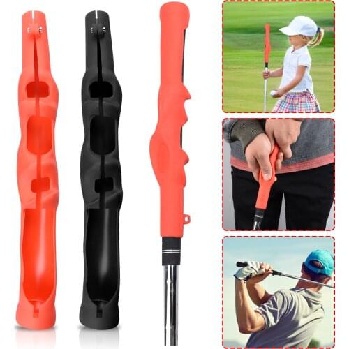 Golf Practice Aids Training Tools Golf Swing Trainer Multicolor With Hand Grip Can Correct New Golfer Position #G3