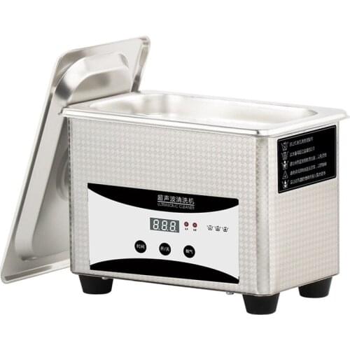 800ml stainless steel ultrasonic cleaner bath tanks Timer basket ultrasound washing machine for watch coins jewerly nail tools