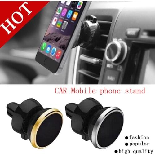 BACANO Universal Car Phone Holder Magnetic Air Vent Mount Stand 360 Rotation Mobile Phone Holder for iPhone7 5s 6s Plus Samsung