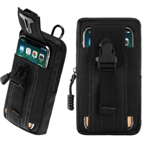 Universal Sports Waist Belt Bag Wallet Cell Phone Pouch For iphone Smartphone Case Pocket Nylon Oxford Mobile phone bag
